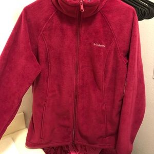 Columbia Zip-Up Pink jacket